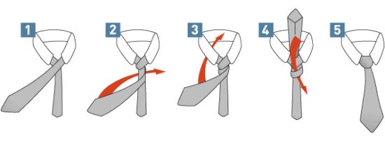 Slikovni rezultat za kako vezati kravatu