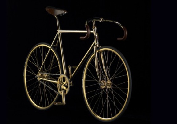 Aurumania Crystal Edition Gold Bike